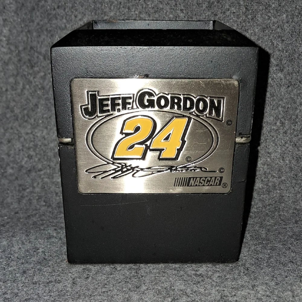 Jeff Gordon Black and Silver NASCAR Pen Holder
